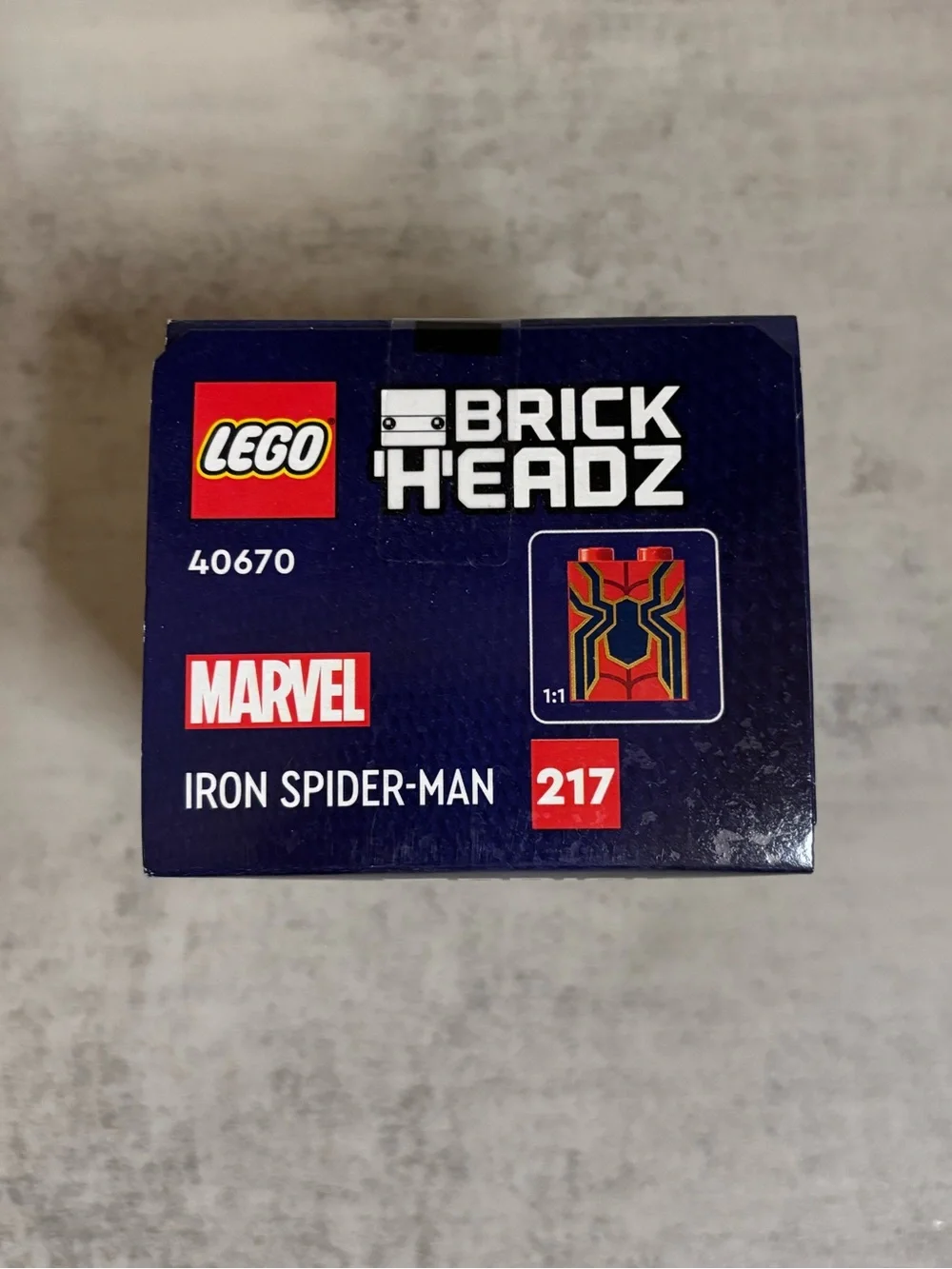 Lego Marvel BrickHeadz Iron Spider-Man Set (#40670)